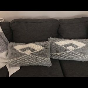 Set of 2 West Elm Pillow Covers